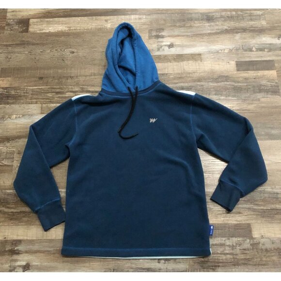 Without Walls Mens Small Blue Two Toned Hoodie Sweatshirt Pullover - Picture 1 of 5